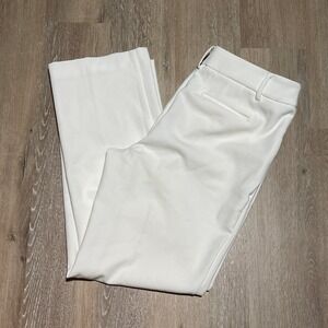 Talbots Southampton Winter White Career Business Pants Women's Size 12 EUC